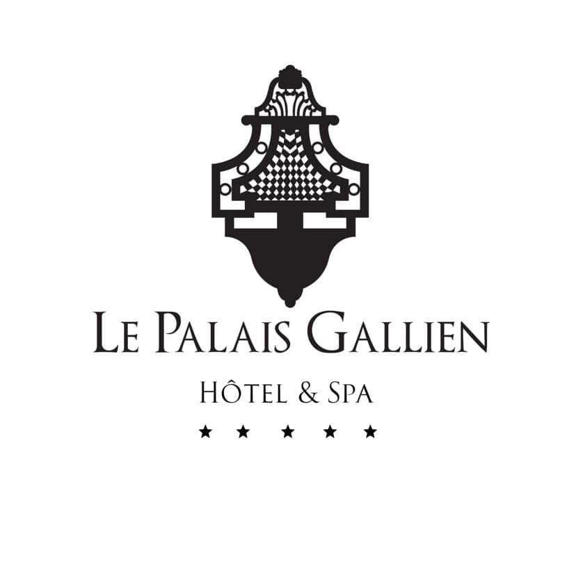 Logo de l’hôtel Le Palais Gallien & Spa, partenaire de Taxi Télé pour des transferts de luxe à Bordeaux.